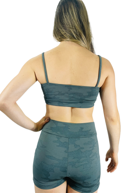 SHORT BÁSICO CINZA CAMUFLADO - Imagem 3