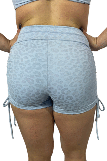 SHORT AMARRAÇÃO LATERAL BLUE SHINE - Imagem 3