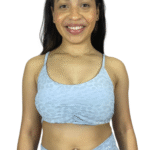 TOP FRANZIDO BLUE SHINE