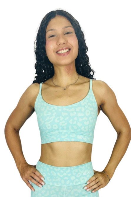 TOP ALCINHA VERDE ANIMAL PRINT - Imagem 1