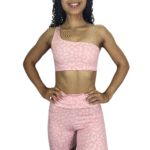 SHORTS BÁSICO ROSA ESTAMPADO