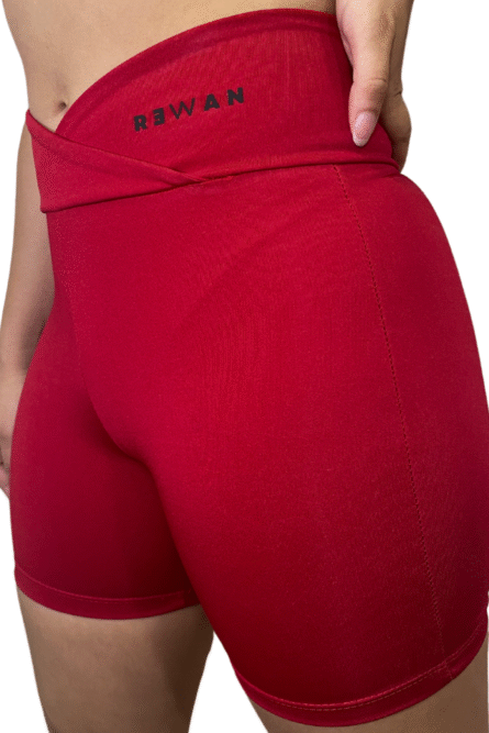 SHORT ACINTURADO VERMELHO - Imagem 3