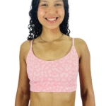TOP ALCINHA ROSA ESTAMPADO