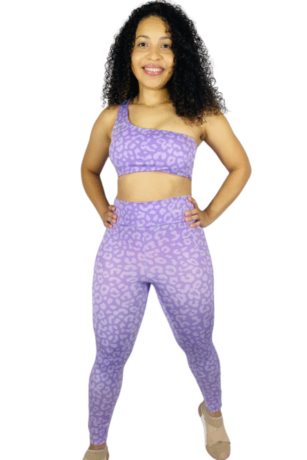 CALÇA LILAS ESTAMPADO - Imagem 1
