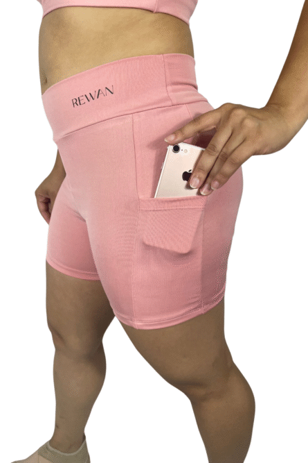 SHORT COM BOLSO ROSA BB - Imagem 4