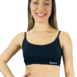 TOP ALCINHA PRETO POLIAMIDA