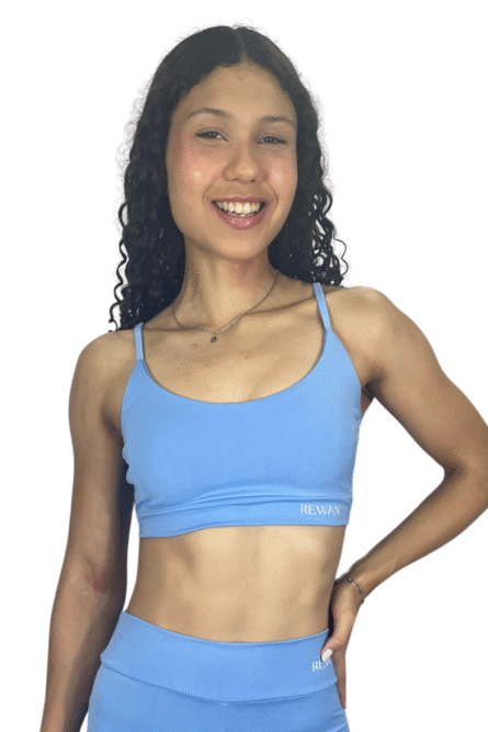 TOP ALCINHA AZUL BB - Imagem 1