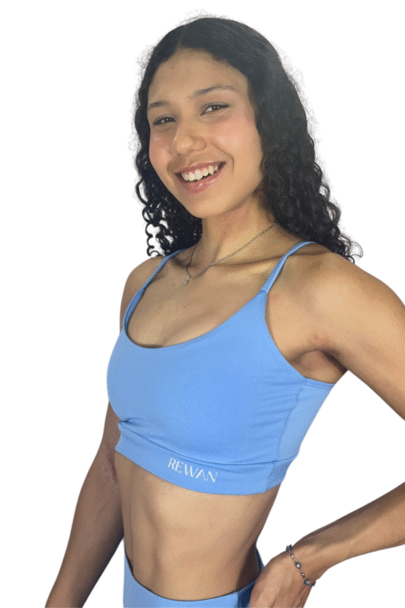 TOP ALCINHA AZUL BB - Imagem 3