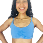 TOP FRANZIDO AZUL BB