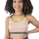 TOP 2 ALÇA NUDE COM VERDE