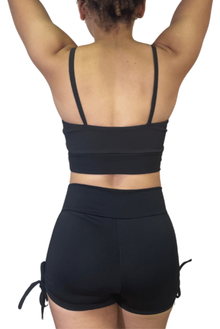 SHORT LEVANTA BUMBUM PRETO - Imagem 2