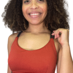 TOP 2 ALÇA TERRA COTA E PRETO