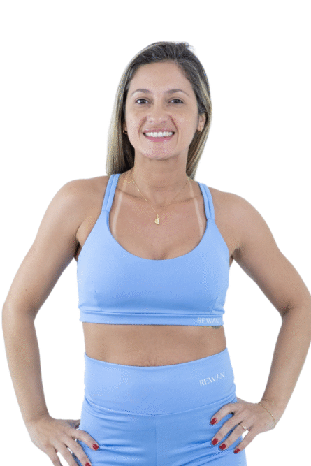 TOP 2 ALÇA AZUL BB - Imagem 1