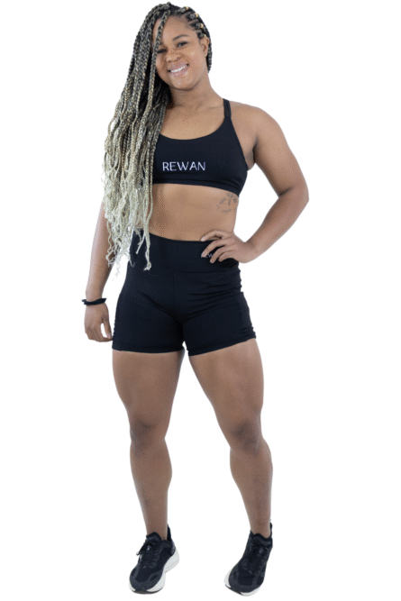 SHORT COM BOLSO PRETO - Imagem 1