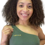 TOP OMBRO VERDE MILITAR