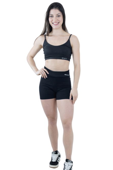 SHORT BÁSICO PRETO - Imagem 1