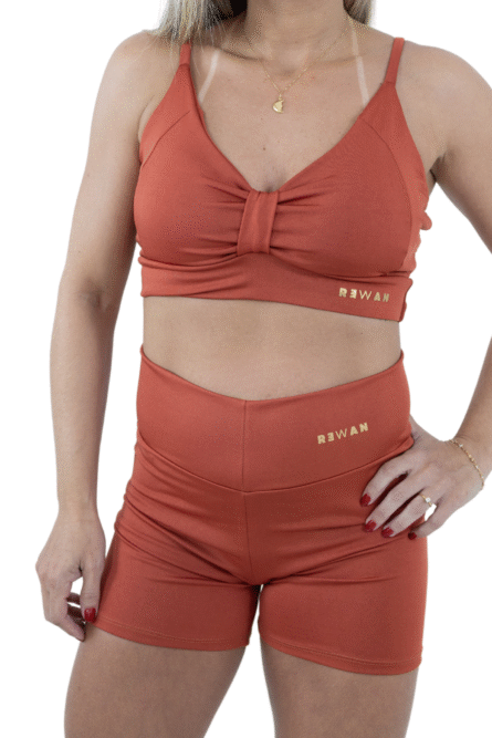 SHORTS COS ALTO TERRA COTA - Imagem 2