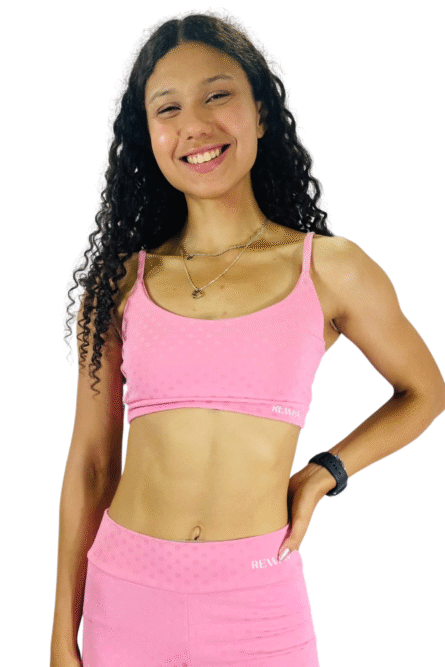 TOP ALCINHA ROSA POÁ - Imagem 1