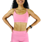 SHORTS AMARRAÇÃO LATERAL ROSA POÁ