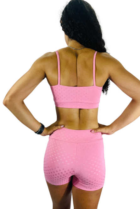 SHORT BÁSICO ROSA POÁ - Imagem 3