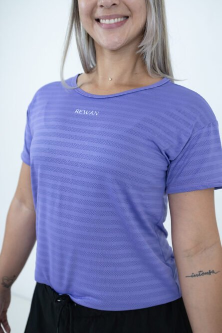 CAMISA DRY FLEX LILAS - Imagem 4