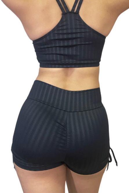 SHORT LEVANTA BUMBUM PRETO 3D - Imagem 2