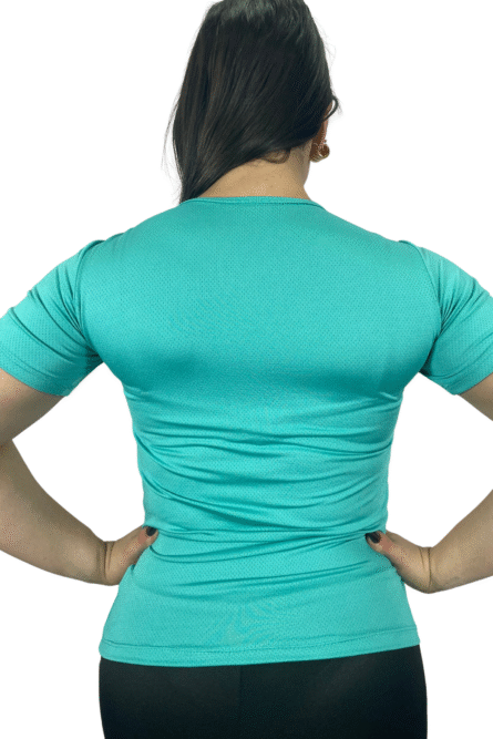 CAMISA DRY CONFORT VERDE ÁGUA - Imagem 2