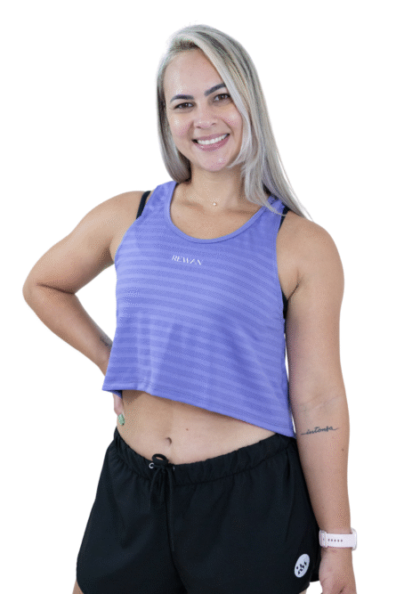 CROPPED REGATA LILAS - Imagem 1