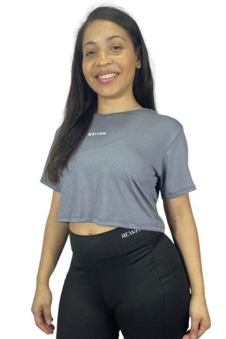 CROPPED CINZA - Imagem 1