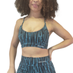 SHORTS LEVANTA BUMBUM AZUL MESCLADO