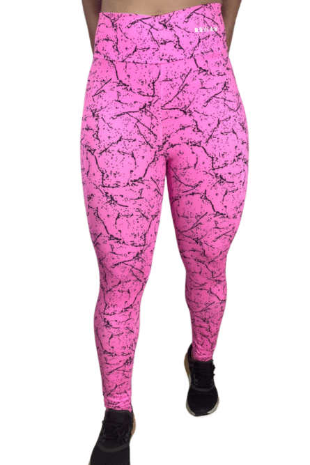 CALÇA ROSA MESCLADA - Imagem 1