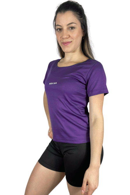 CAMISA DRYFIT ROXA - Imagem 3