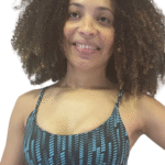 TOP ALCINHA AZUL MESCLADO