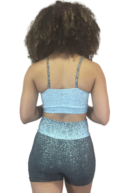 SHORT COS ALTO AZUL BOLINHA - Imagem 2