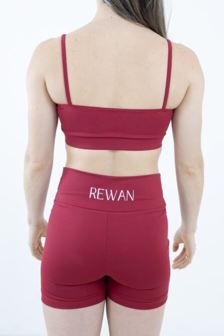 SHORT COS ALTO SANGRIA POLIAMIDA - Imagem 2
