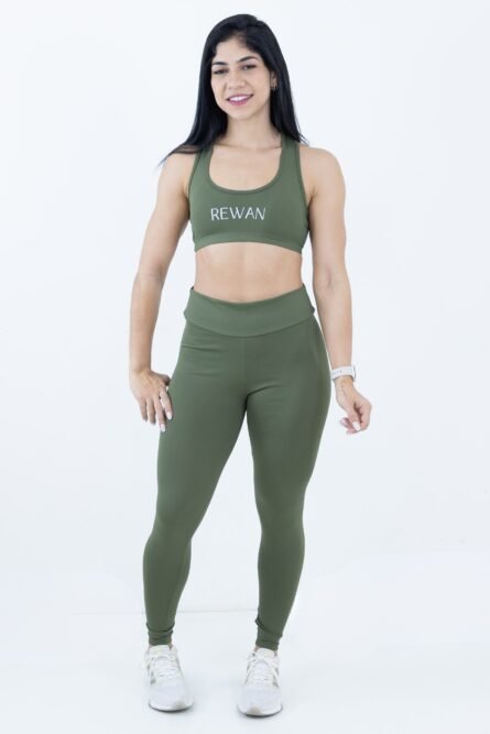 CALÇA VERDE MUSGO POLIAMIDA - Imagem 1