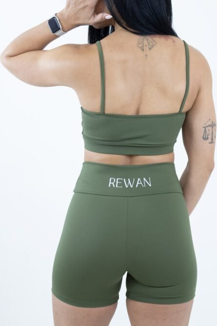 TOP ALCINHA VERDE MUSGO POLIAMIDA - Imagem 2