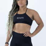 TOP CROSS PRETO POLIAMIDA BLACKOUT