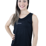 REGATA MACHÃO PRETA DRYFLEX