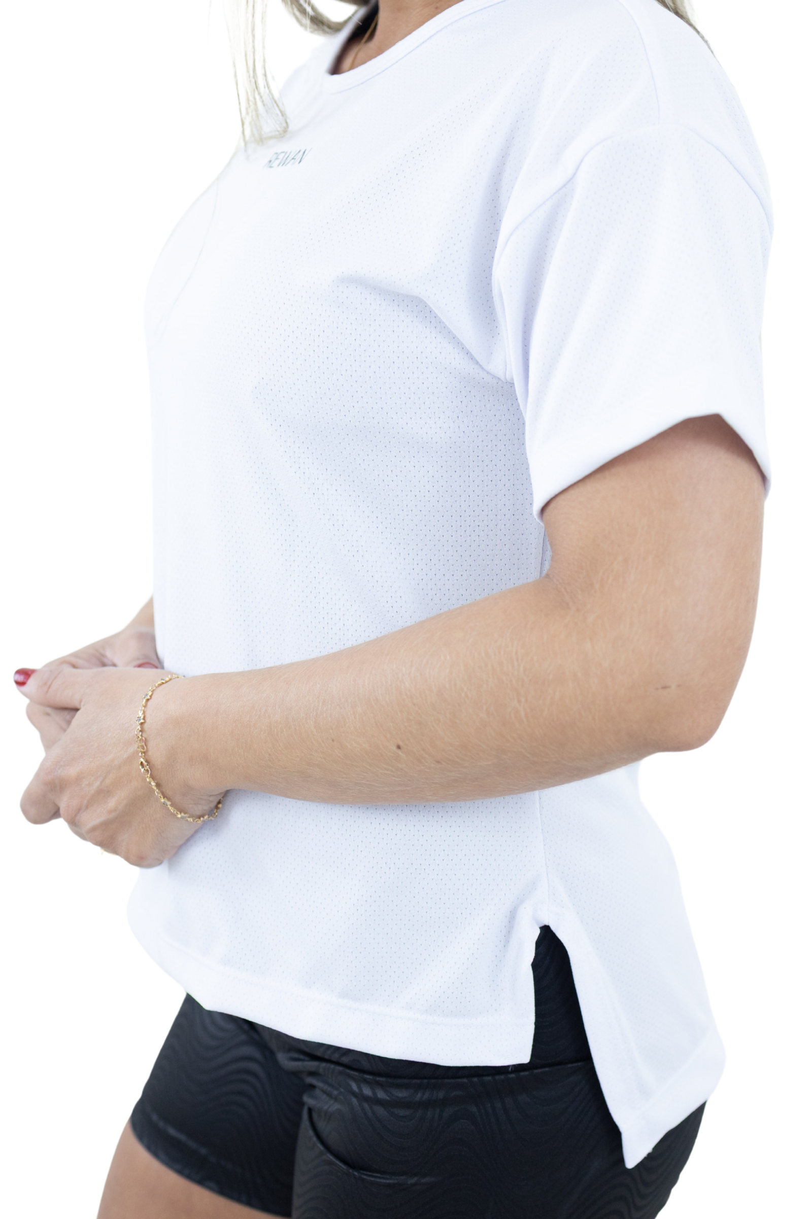 CAMISA BRANCA TAPA BUMBUM DRYCONFORT - Imagem 2