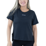 CAMISA PRETA TAPA BUMBUM DRYCONFORT