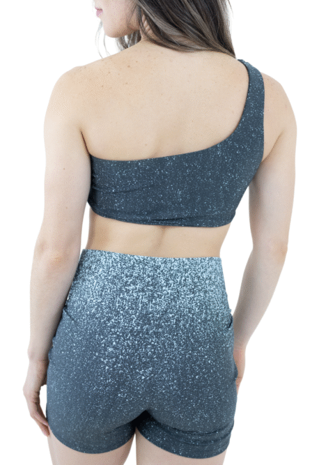 TOP OMBRO AZUL BOLINHA - Imagem 4