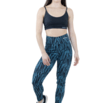 CALÇA AZUL MESCLADA