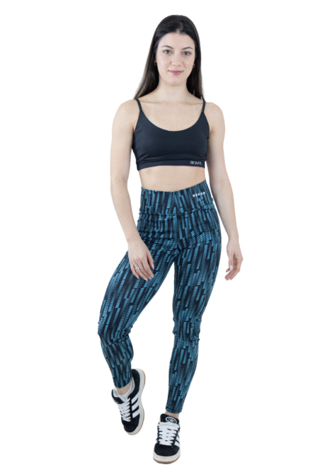 CALÇA AZUL MESCLADA - Imagem 1