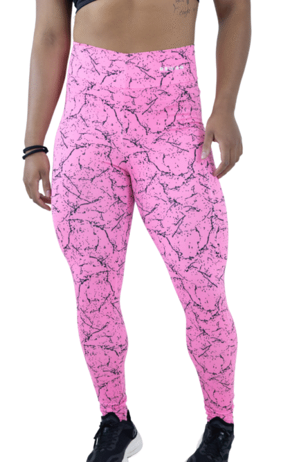 CALÇA ROSA MESCLADA - Imagem 2