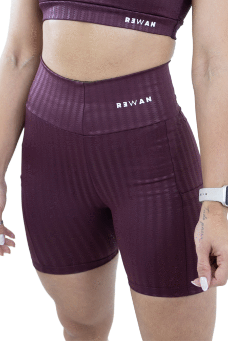 SHORT COM BOLSO BORDO 3D - Imagem 2