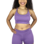 SHORTS COM BOLSO LAVANDA