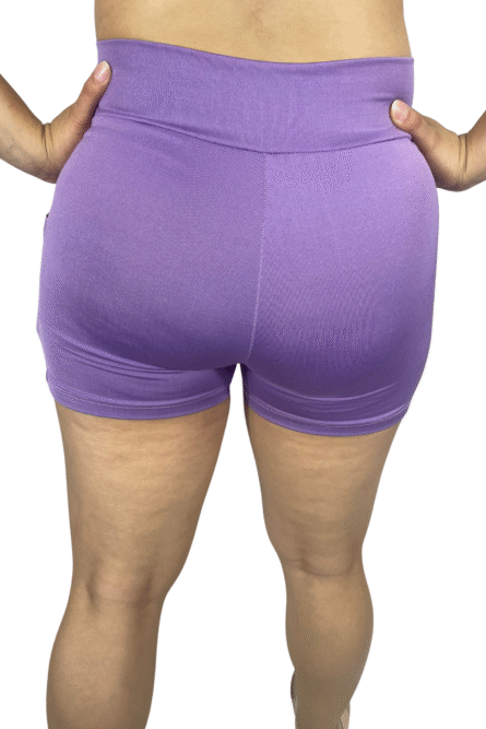 SHORT COM BOLSO LAVANDA - Imagem 3