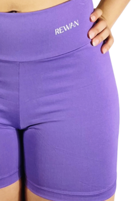 SHORT COS ALTO LAVANDA - Imagem 4
