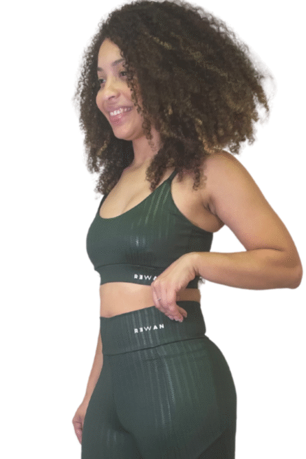 TOP ALCINHA VERDE 3D - Imagem 3